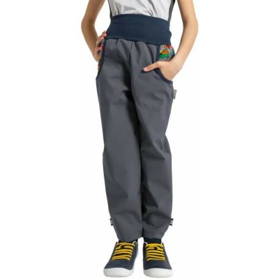 Unuo dětské softshellové kalhoty s fleecem ZOO na výletě – Zboží Mobilmania