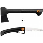 Set FISKARS sekera univerzální A6+pilka zahradní SW16 SOLID – Hledejceny.cz