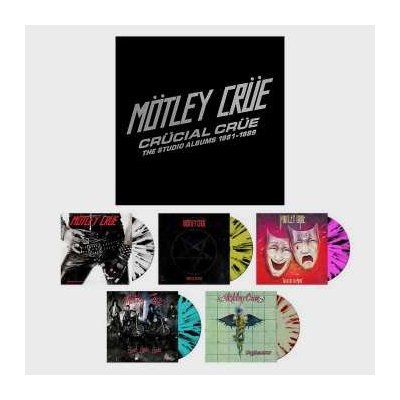 Motley Crue - Crücial Crüe Studio Albums 1981-1989 LP – Zboží Mobilmania