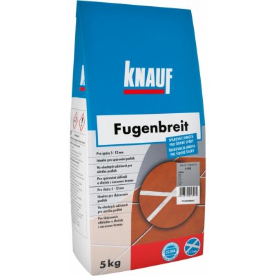 Knauf Spárovací hmota Fugenbreit, šedá, 5 kg 435792 – Hledejceny.cz