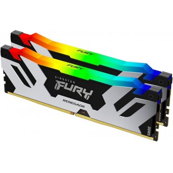 Kingston FURY Renegade/DDR5/64GB/6000MHz/CL32/2x32GB/Black/Silv KF560C32RSK2-64