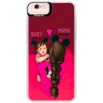 Pouzdro iSaprio Mama Mouse Brunette and Girl - iPhone 6 Plus/6S Plus – Zboží Mobilmania