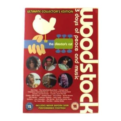 Various - Woodstock - 3 Days Of Peace And Music - Ultimate Collector's Edition DVD – Hledejceny.cz
