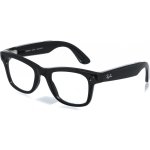 Ray Ban Meta Wayfarer 2. gen Matte Black/Clear with Blue-violet light filter – Zboží Mobilmania