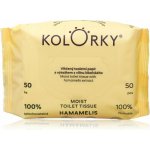 Kolorky Moist Toilet Tissue Hamamelis vlhčený 50 ks – Hledejceny.cz