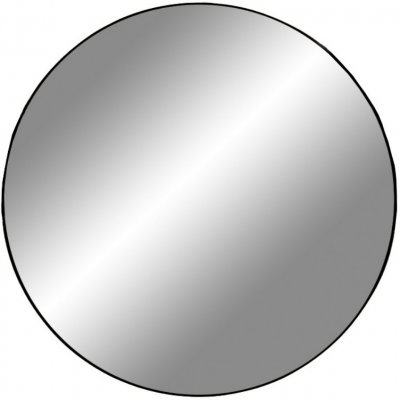 Nordic Living Černé kulaté závěsné zrcadlo Vincent 60 cm – Hledejceny.cz