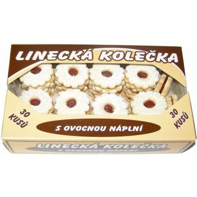 Škvrnovo pekařství Linecká kolečka 430 g – Sleviste.cz