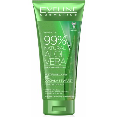Eveline Cosmetics Natural Aloe vera Multifunkční gel na tvář i tělo 250 ml – Sleviste.cz