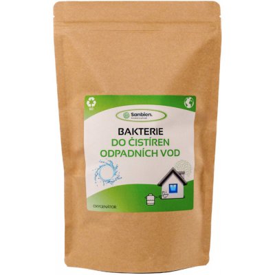 Sanbien Oxygenátor 0,5kg bakterie do ČOV- kompostovatelný obal – Sleviste.cz