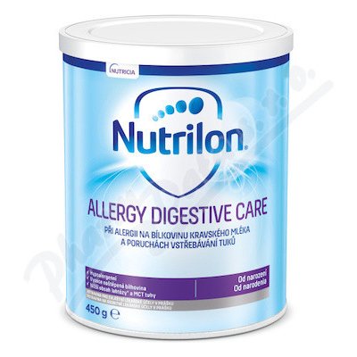 NUTRILON ALLERGY DIGESTIVE CARE POR PLV SOL 1X450G