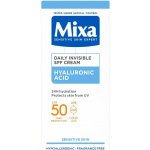 Mixa Hyaluronic Acid Daily Invisible SPF50 Cream 50 ml – Sleviste.cz