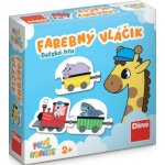 Dino První hraní: Barevný vláček Naučná hra SK – Hledejceny.cz