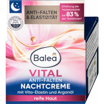 Balea Vital pleťový krém noční regenerační 50 ml – Zboží Mobilmania