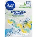 Brait kostka do WC ENZYMATIC power Lemon 45 g – Hledejceny.cz