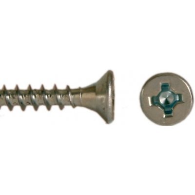 Vrut UniQuadrex ZnB, zapuštěná hlava - 5x60 částečný závit – Sleviste.cz