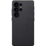Pitaka PIN Button Case Black/Grey Plain Samsung Galaxy S25 Ultra PBS2501U – Zboží Živě