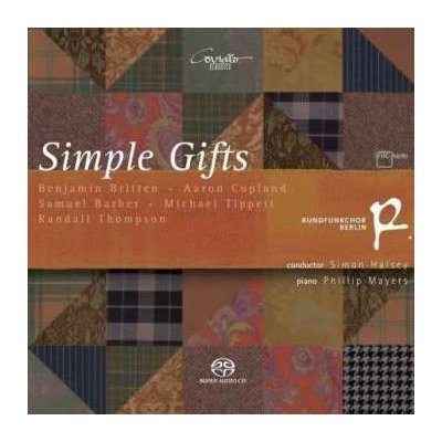 SA Benjamin Britten - Simple Gifts CD