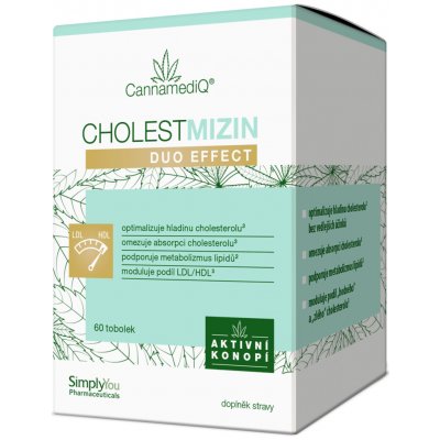 Simply You CannamediQ Cholestmizin Duo Effect 60 tobolek – Hledejceny.cz