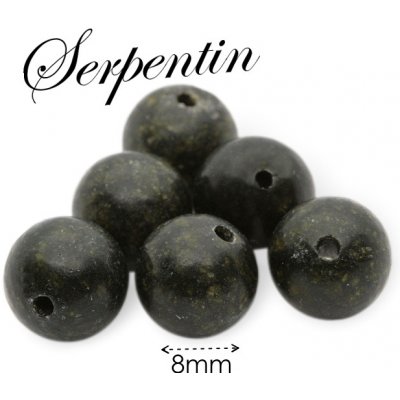 SERPENTIN, kulička, 8mm – Zboží Dáma
