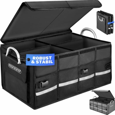 Monzana 108794 Organizér do kufru auta 63 L černý 60x35x30cm – HobbyKompas.cz