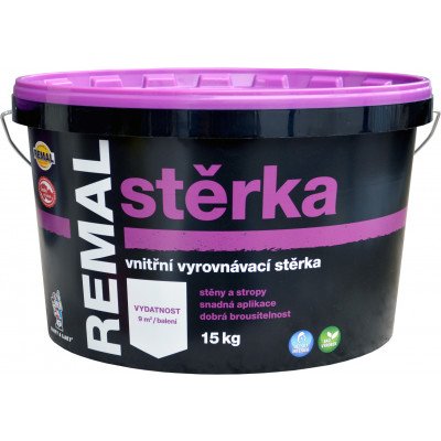 REMAL Stěrka na zeď vyrovnávací štuk, 15 kg