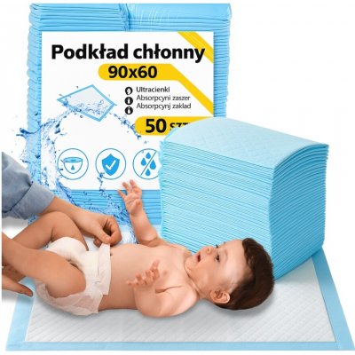 Hygienická savá podložka 90x60 50 ks – Hledejceny.cz