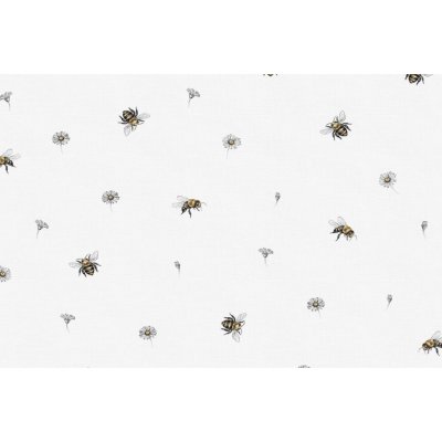 Darré Bavlněná látka PERKÁL - Včelky š.147 bavlna – Zboží Mobilmania