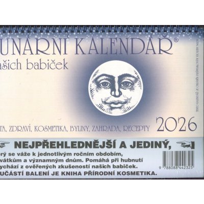 Lunární + Zázračná přírodní kosmetika + Devatenáctý rok s Měsícem Klára Trnková 2026 – Hledejceny.cz