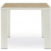 Jídelní stůl Ethimo Ethimo 90x90 cm Warm white/teakové dřevo