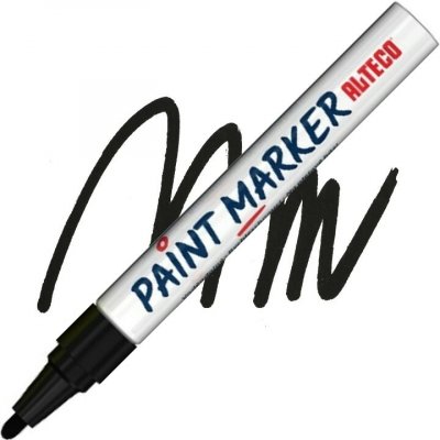 Alteco Paint Marker 8 g popisovač černý 9577 – Sleviste.cz