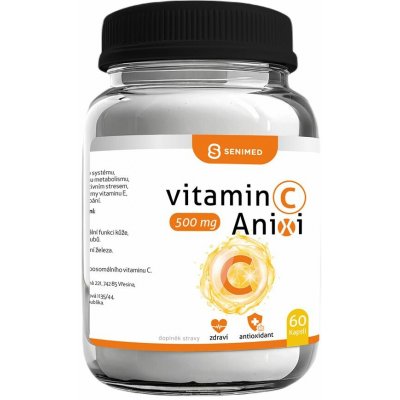 Anixi vitamin C 500 mg 60 kapslí – Hledejceny.cz