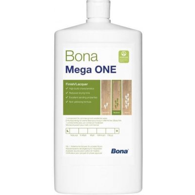 Bona Mega one vrchní lak 1 L polomat – Zbozi.Blesk.cz