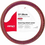 AMIO Potah volantu růžový leopard UNI 37-39cm | Zboží Auto