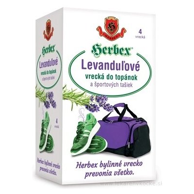 Herbex Levandulové sáčky do bot a sportovních tašek 15g 4 ks – Sleviste.cz
