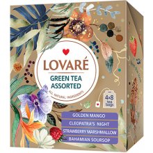 LOVARÉ Green Tea Assorted sada čajů 32 ks