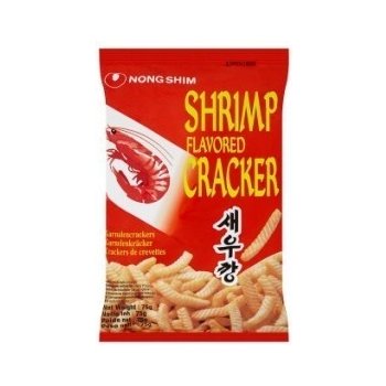 Nong Shim krevetové chipsy 75g