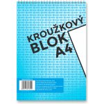 Bobo blok A4 čistý kroužkový 50 listů – Zboží Živě
