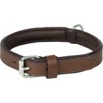 Flamingo Arizona Kožený obojek s pěnovou výplní – Zboží Mobilmania