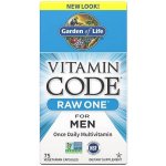 Garden of Life Vitamin Code RAW ONE multivitamín pro muže 75 kapslí – Hledejceny.cz