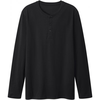 Esmara Men pánské triko s dlouhými rukávy navy modrá – Sleviste.cz