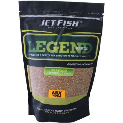 Jet Fish 1kg Legend Range PVA mix Seafood + Švestka-Česnek – Zbozi.Blesk.cz