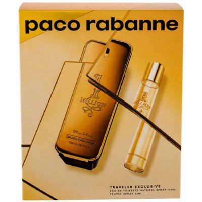 Paco rabanne 1 million EDT 100 ml + EDT 20 ml dárková sada – Zboží Mobilmania