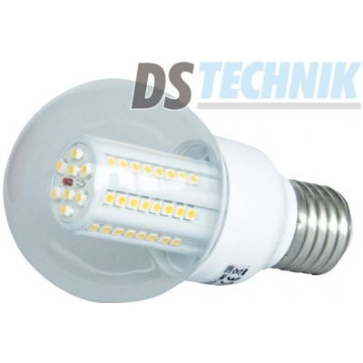 DS Technik LED B60-72SMD 3,6W, LED žárovka s prostorovým svitem, patice E27, 310Lm bílá studená – Zbozi.Blesk.cz