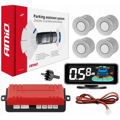 AMiO LED GRAF 3D stříbrné 4ks | Zboží Auto