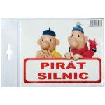 Nohel Garden Samolepka na auto PAM PIRÁT SILNIC 15X12cm – Zboží Mobilmania