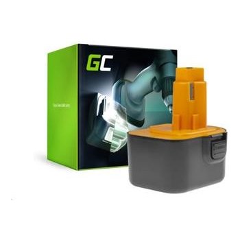 Green Cell PT52 Dewalt A9252 A9275 DE9037 DE9071 DE9074 DE9075,DeWalt/Black&Decker KC120V KC1262F CD12C CD12CA 3000mAh Ni-MH – neoriginální