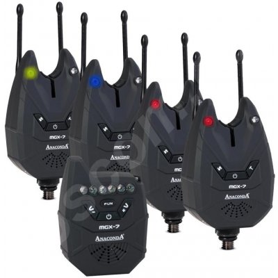 Anaconda Sada hlásičů Nighthawk MGX-7 Set 4+1 Multicolor – Zboží Dáma
