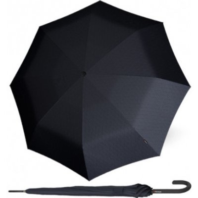 Knirps T.760 prints pattern elegantní holový vystřelovací deštník černý