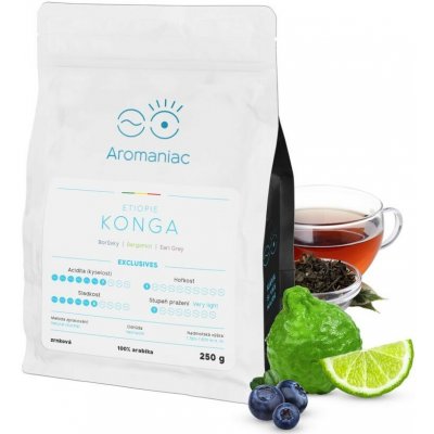 Aromaniac Etiopie Konga zrnková 250 g – Hledejceny.cz
