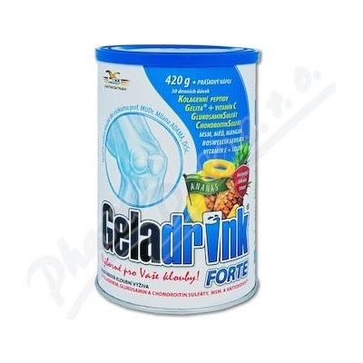 Orling Geladrink Forte Hyal nápoj 420 g, ananas